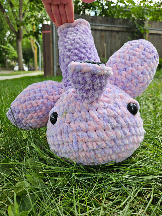 Bunny Bong (Large) Pink and Purple