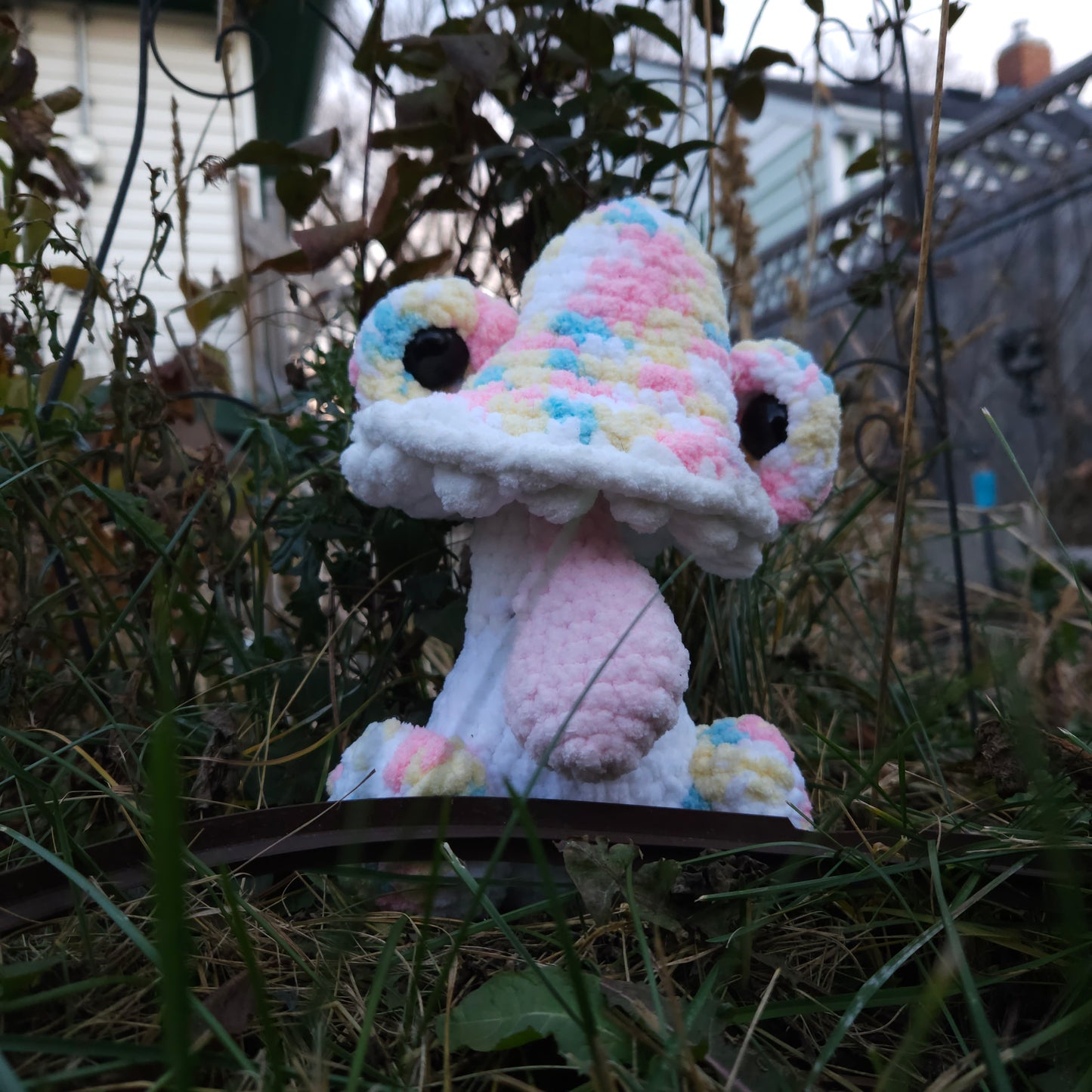 Gus The Silly Mushroom (medium) - Made to order