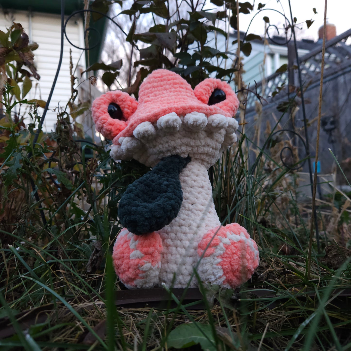 Gus The Silly Mushroom (medium) - Made to order